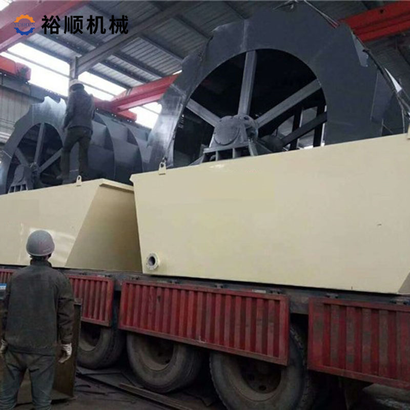 輪式洗砂機